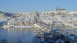 Pražský hrad, Karlův most, Vltava