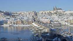 Pražský hrad, Karlův most, Vltava