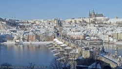 Pražský hrad, Karlův most, Vltava