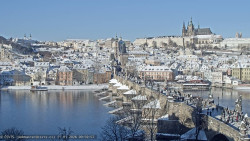 Pražský hrad, Karlův most, Vltava