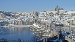 Pražský hrad, Karlův most, Vltava