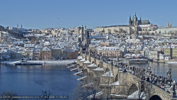 Pražský hrad, Karlův most, Vltava