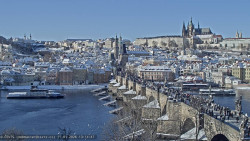 Pražský hrad, Karlův most, Vltava