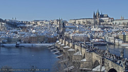 Pražský hrad, Karlův most, Vltava