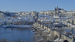 Pražský hrad, Karlův most, Vltava
