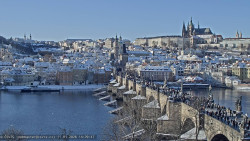 Pražský hrad, Karlův most, Vltava