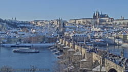 Pražský hrad, Karlův most, Vltava