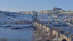 Pražský hrad, Karlův most, Vltava