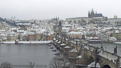 Pražský hrad, Karlův most, Vltava