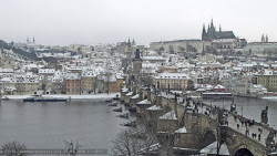 Pražský hrad, Karlův most, Vltava