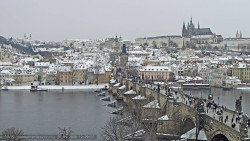 Pražský hrad, Karlův most, Vltava