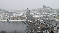 Pražský hrad, Karlův most, Vltava