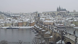 Pražský hrad, Karlův most, Vltava