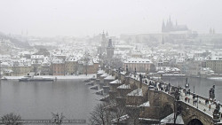 Pražský hrad, Karlův most, Vltava