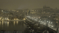 Pražský hrad, Karlův most, Vltava