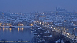Pražský hrad, Karlův most, Vltava