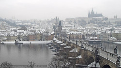 Pražský hrad, Karlův most, Vltava