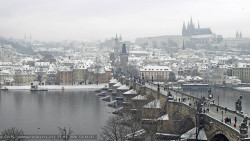 Pražský hrad, Karlův most, Vltava