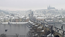 Pražský hrad, Karlův most, Vltava