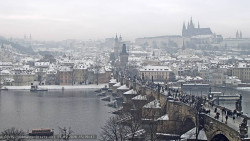 Pražský hrad, Karlův most, Vltava