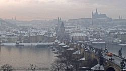 Pražský hrad, Karlův most, Vltava