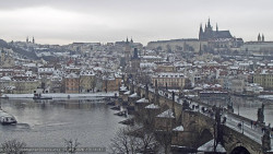 Pražský hrad, Karlův most, Vltava