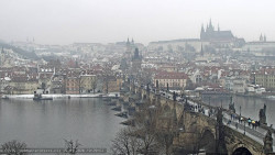 Pražský hrad, Karlův most, Vltava