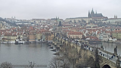 Pražský hrad, Karlův most, Vltava