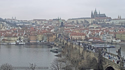 Pražský hrad, Karlův most, Vltava