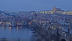 Pražský hrad, Karlův most, Vltava