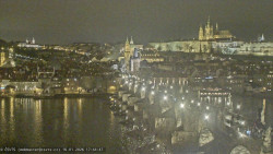 Pražský hrad, Karlův most, Vltava