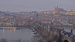 Pražský hrad, Karlův most, Vltava
