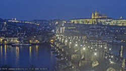 Pražský hrad, Karlův most, Vltava
