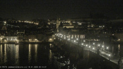 Pražský hrad, Karlův most, Vltava