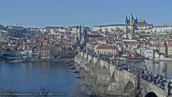 Pražský hrad, Karlův most, Vltava