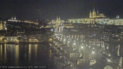 Pražský hrad, Karlův most, Vltava