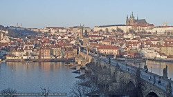 Pražský hrad, Karlův most, Vltava