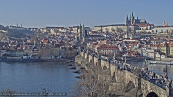 Pražský hrad, Karlův most, Vltava