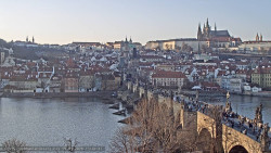 Pražský hrad, Karlův most, Vltava