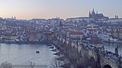 Pražský hrad, Karlův most, Vltava