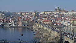 Pražský hrad, Karlův most, Vltava