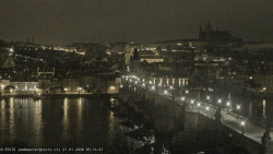 Pražský hrad, Karlův most, Vltava