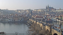 Pražský hrad, Karlův most, Vltava