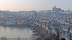 Pražský hrad, Karlův most, Vltava