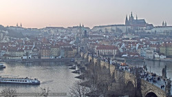 Pražský hrad, Karlův most, Vltava