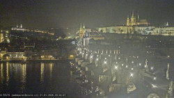Pražský hrad, Karlův most, Vltava