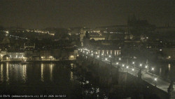 Pražský hrad, Karlův most, Vltava