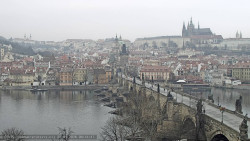 Pražský hrad, Karlův most, Vltava