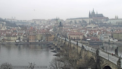 Pražský hrad, Karlův most, Vltava
