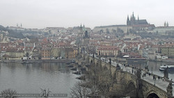 Pražský hrad, Karlův most, Vltava